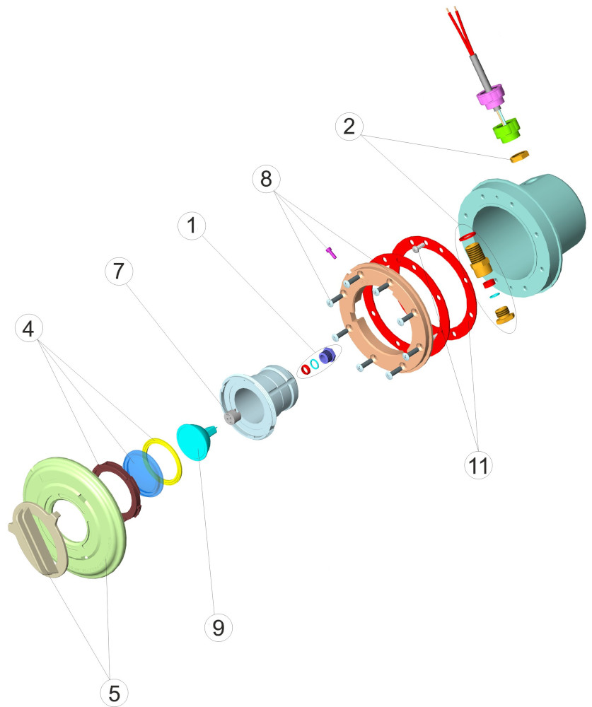 Astral Scheinwerfer Midi Folienbecken