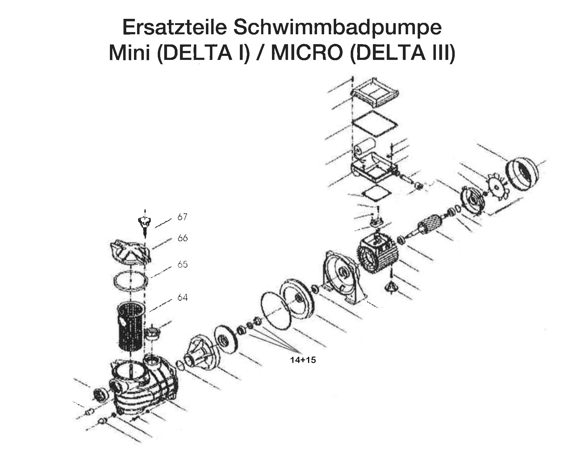 Ersatzteile Kripsol Delta I / III
