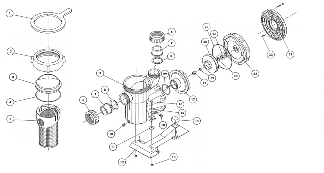 Victoria (alt) Explosionszeichnung