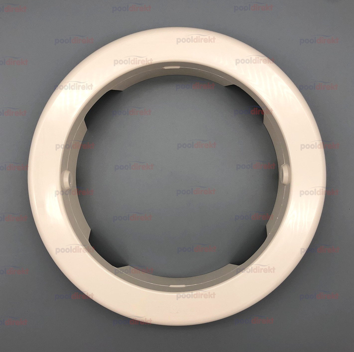 MTS Scheinwerfer Blende rund cremeweiß