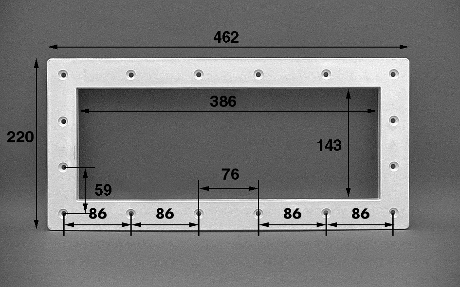 Skimmerflansch für Skimmer Hayward 1085